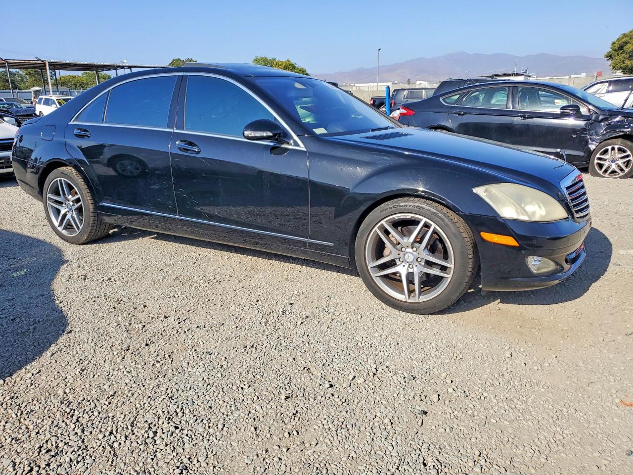 2008 Mercedes-benz S 550 Черный vin: WDDNG71X78A220303