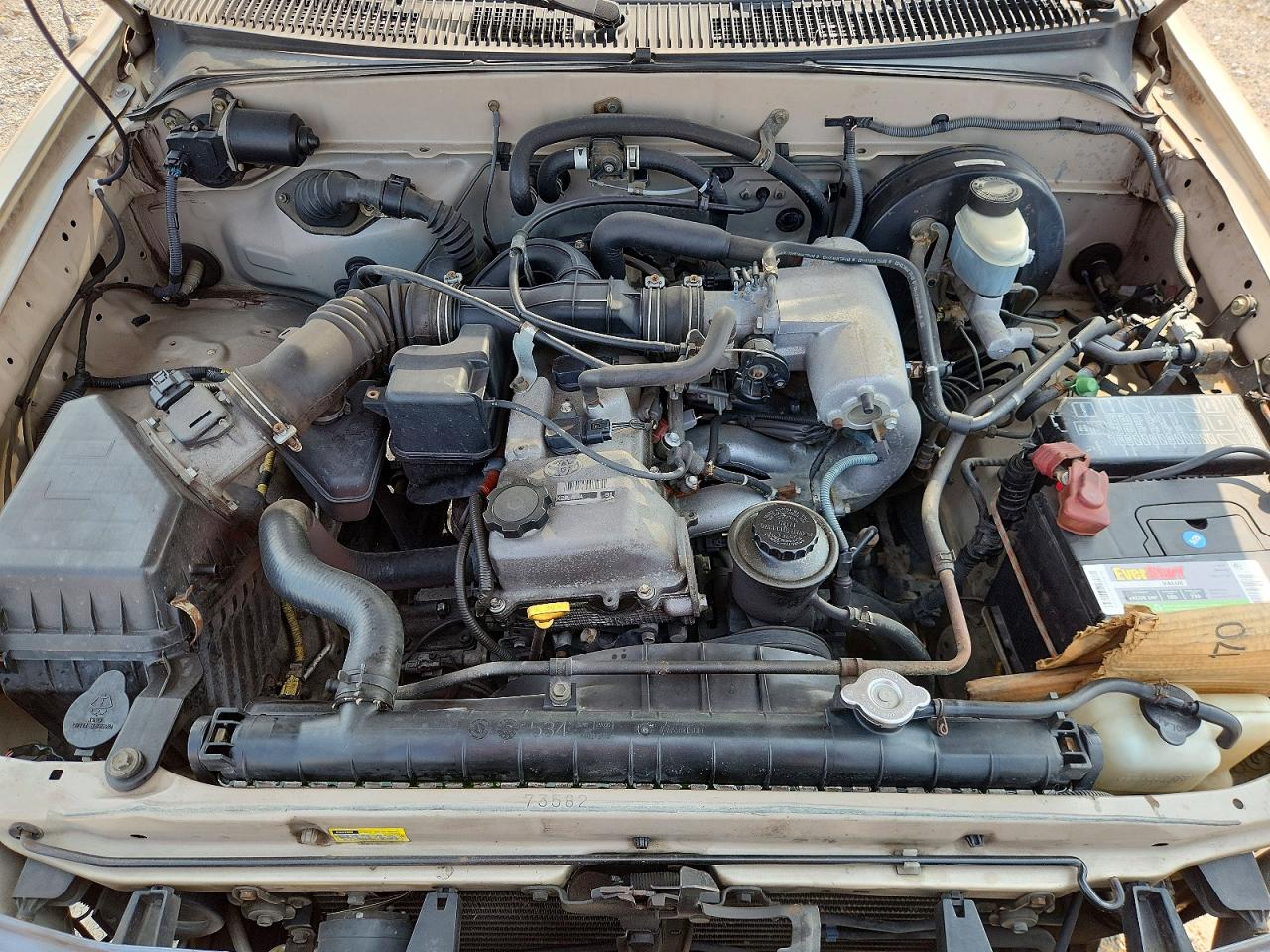 2002 Toyota Tacoma Base Gold vin: 5TENL42N62Z893906