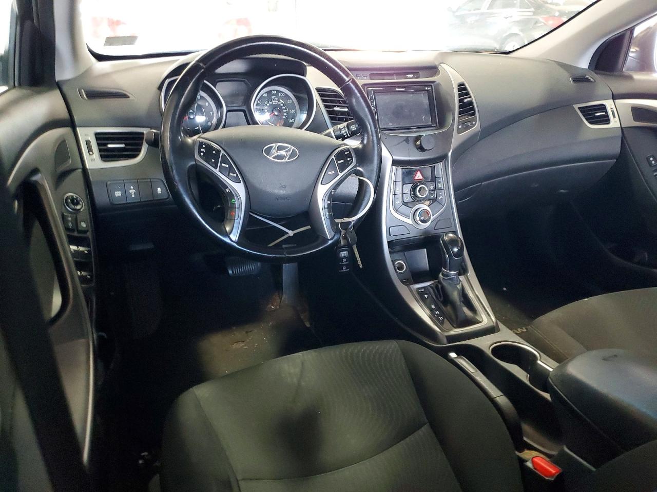 2015 Hyundai Elantra Se Black vin: KMHDH4AE5FU438117