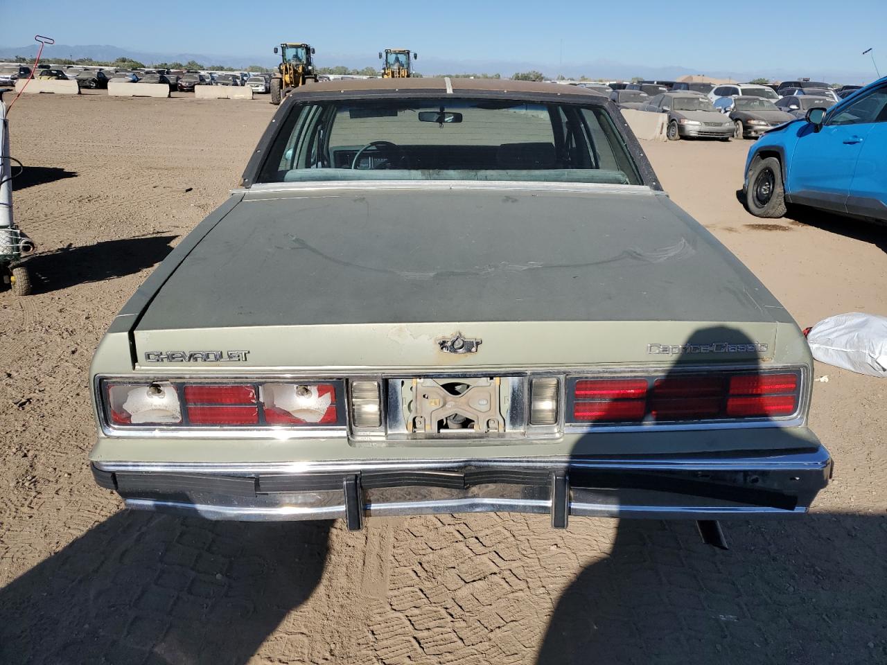 1987 Chevrolet Caprice Classic Green vin: 1G1BN51HXHX104230