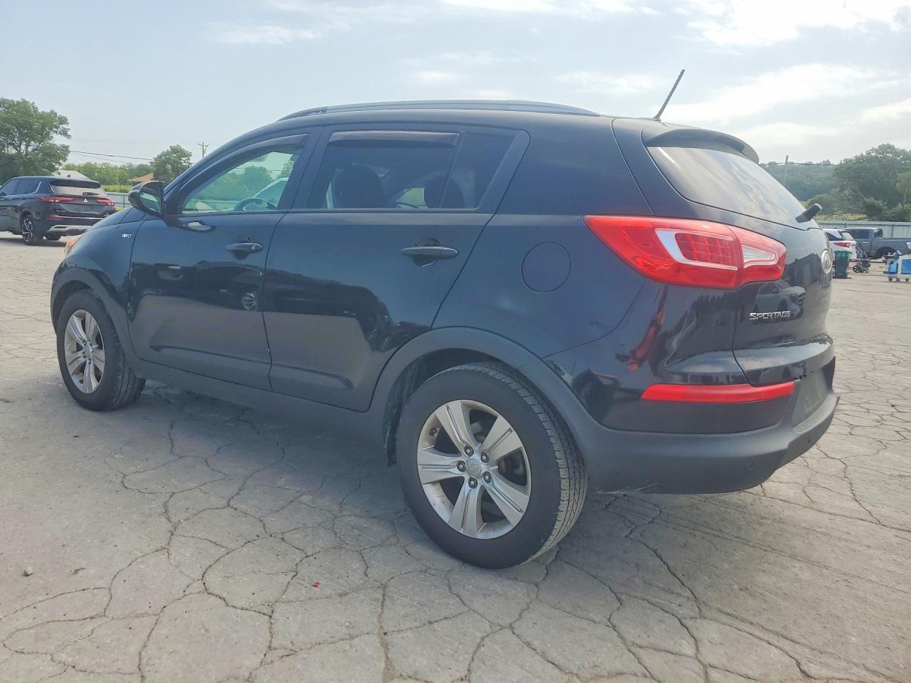 2011 Kia Sportage Lx Black vin: KNDPBCA22B7077764