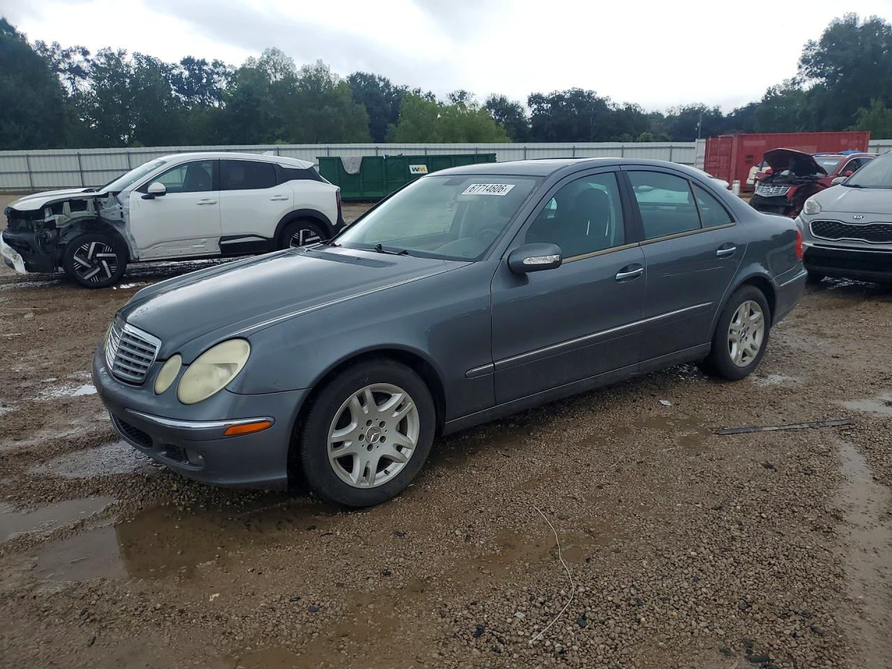 2006 Mercedes-benz E 350 Gray vin: WDBUF56J86A821698