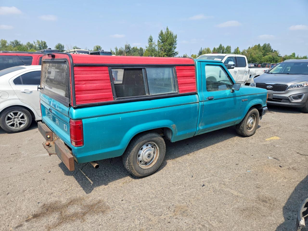 1992 Ford Ranger Green vin: 1FTCR10A2NTA32696