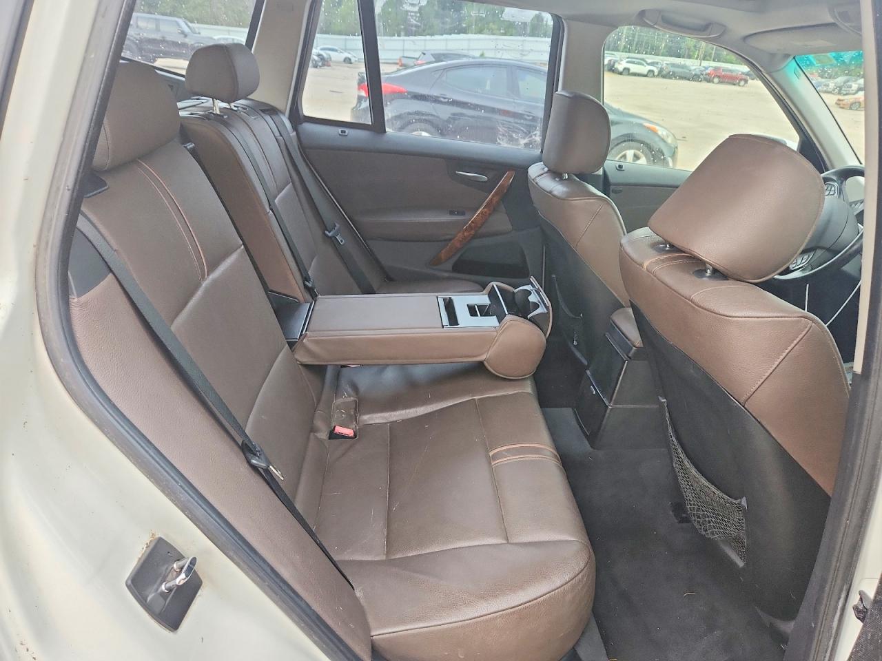 2007 Bmw X3 3.0si Белый vin: WBXPC93487WF28259
