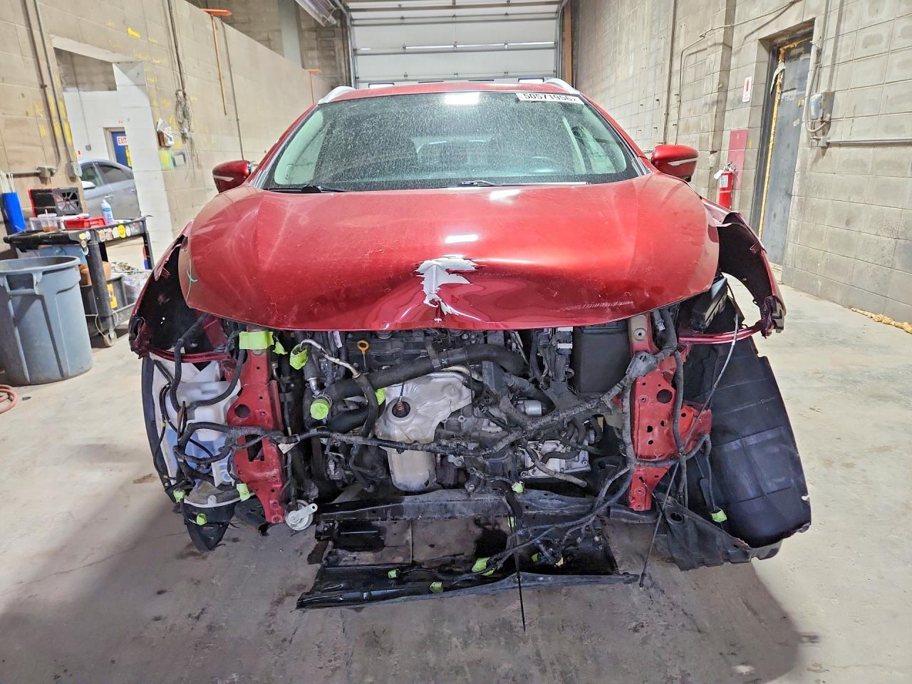 2015 Nissan Murano Sl Maroon vin: 5N1AZ2MH6FN242904