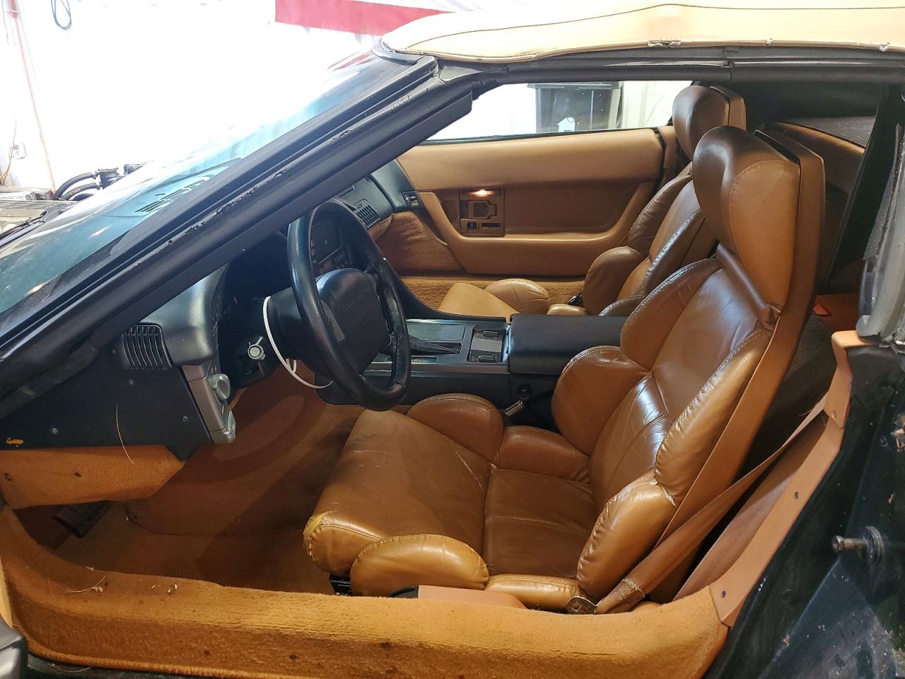 1990 Chevrolet Corvette Green vin: 1G1YY3381L5101563