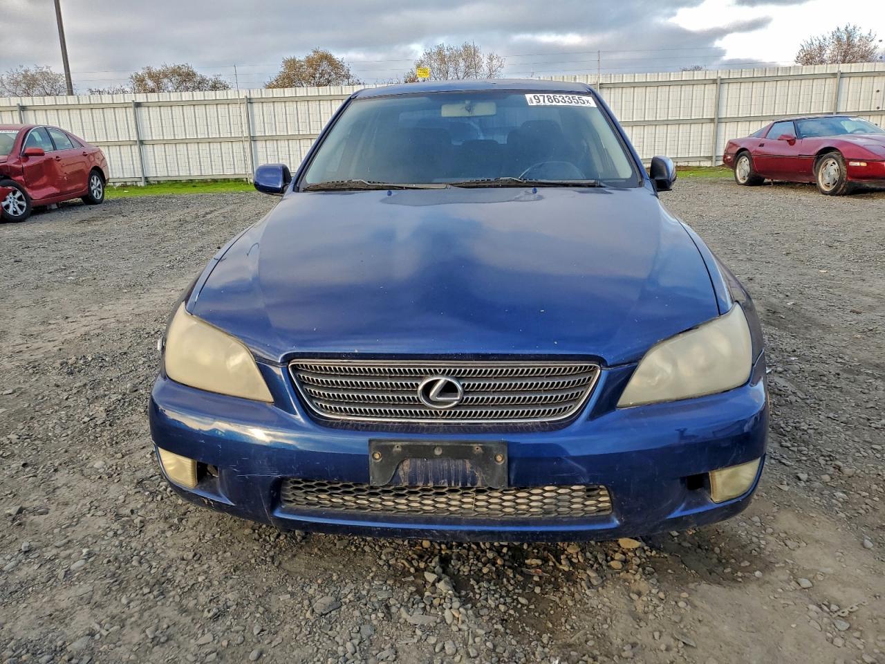2001 Lexus Is 300 Blue vin: JTHBD182510007793