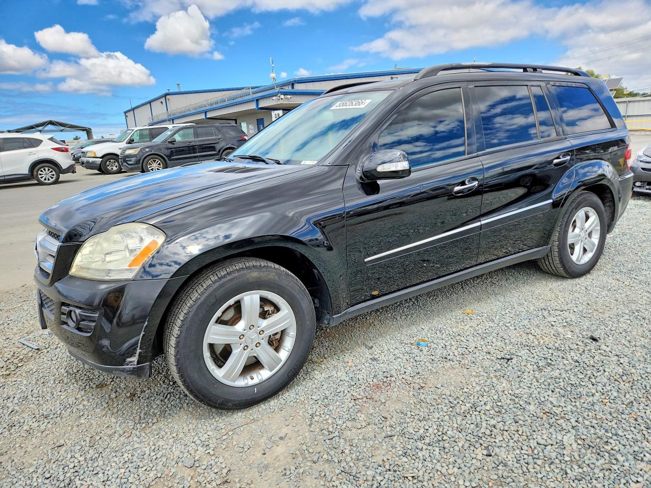 2007 Mercedes-benz Gl 450 4matic Черный vin: 4JGBF71EX7A175866