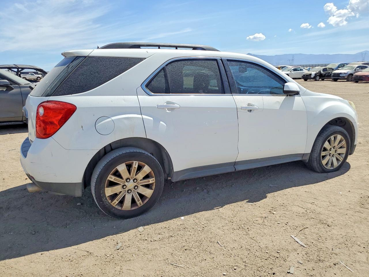 2011 Chevrolet Equinox Lt White vin: 2CNFLPE51B6384018