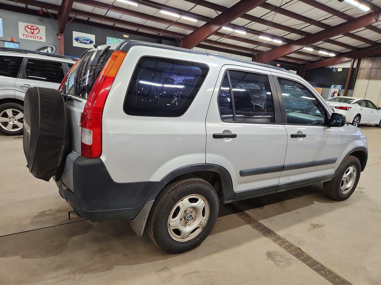 2002 Honda Cr-v Silver vin: JHLRD68422C021023