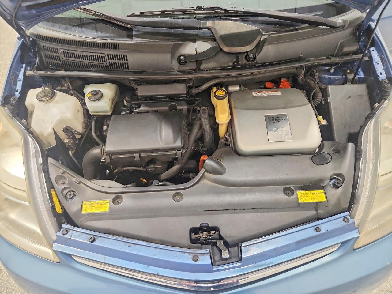 2008 Toyota Prius Base Синий vin: JTDKB20U687695508