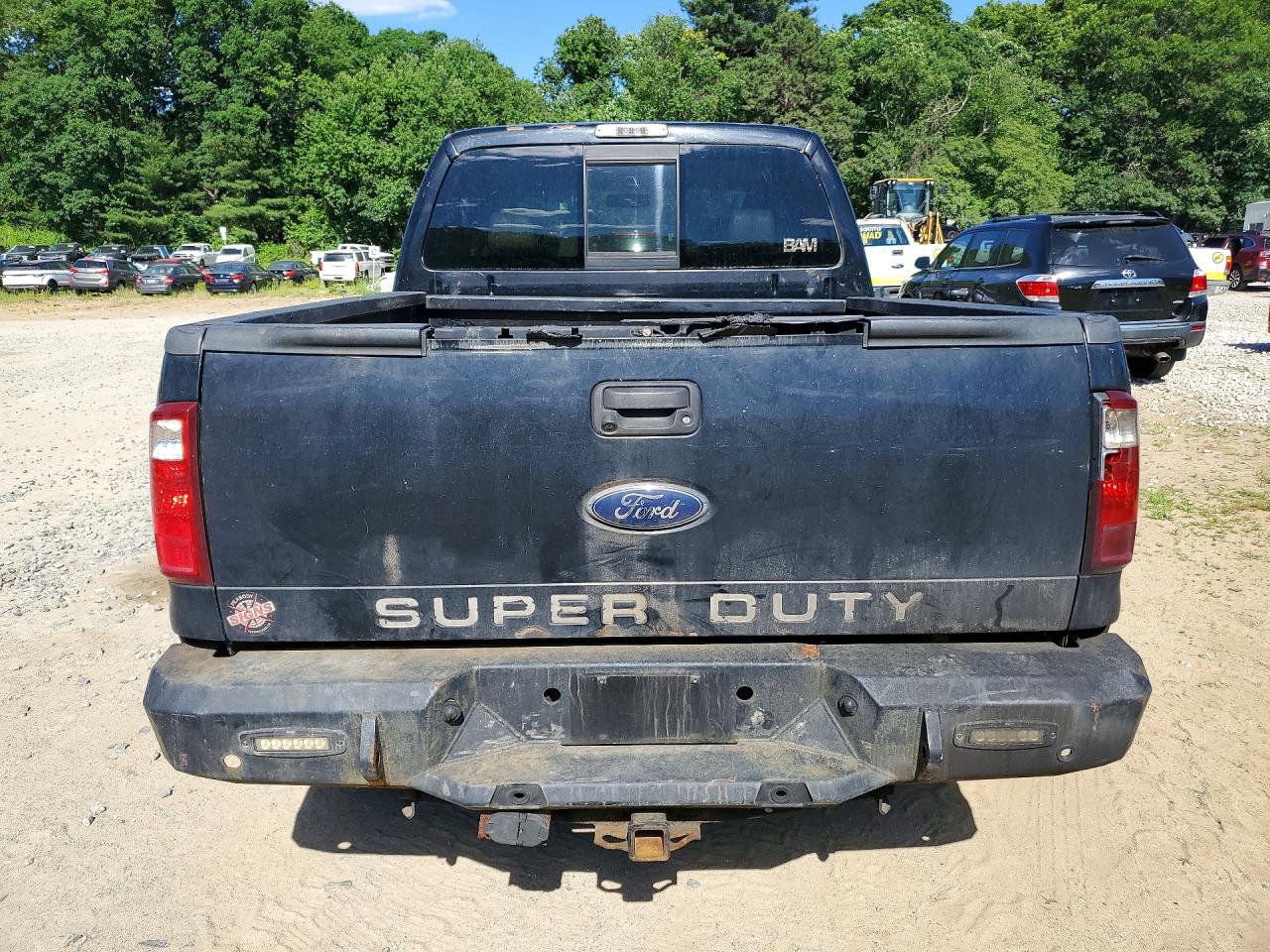 2008 Ford F350 Srw Super Duty Black vin: 1FTWW31R38EE61652