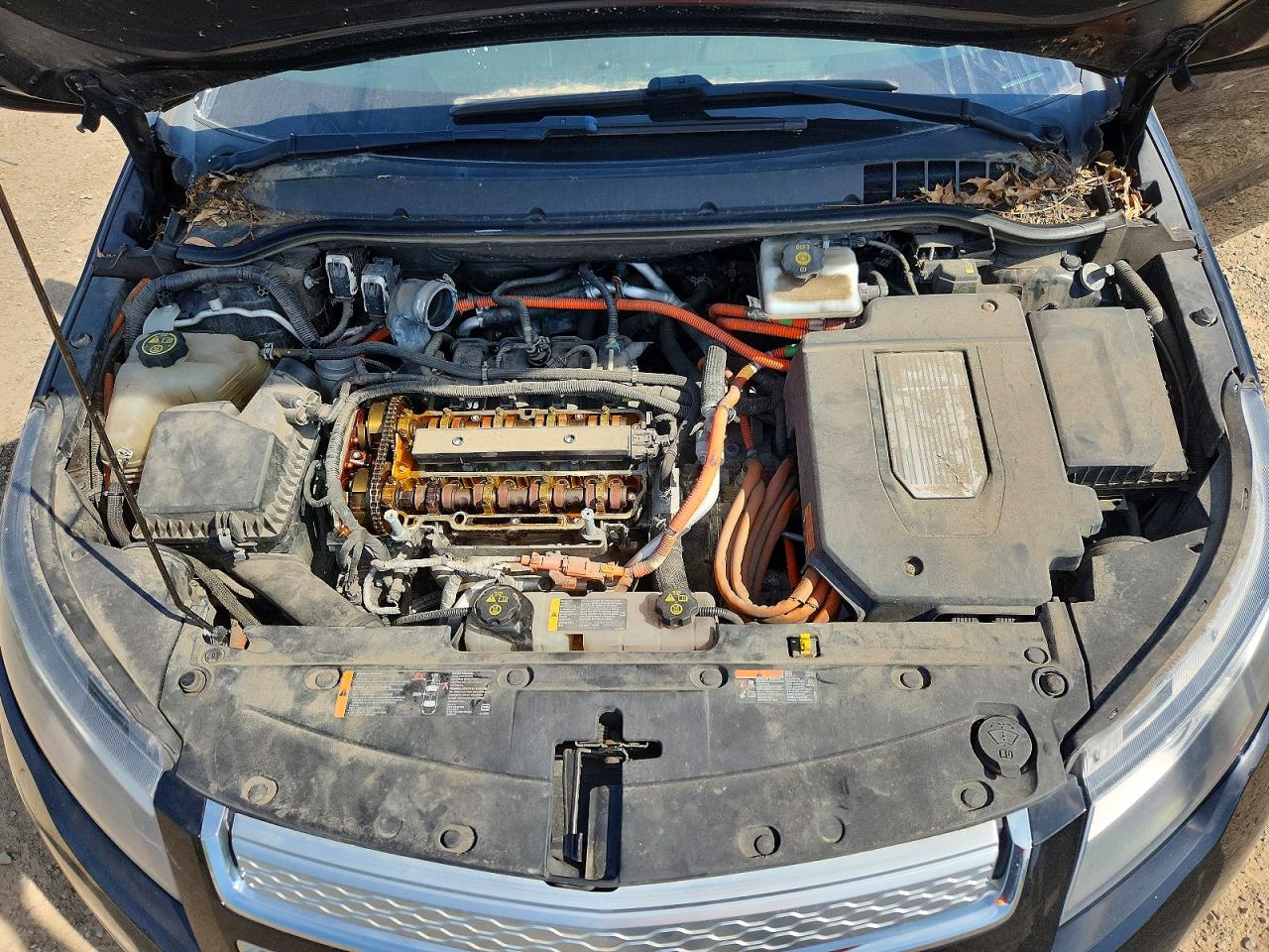 2015 Chevrolet Volt Черный vin: 1G1RB6E44FU108583