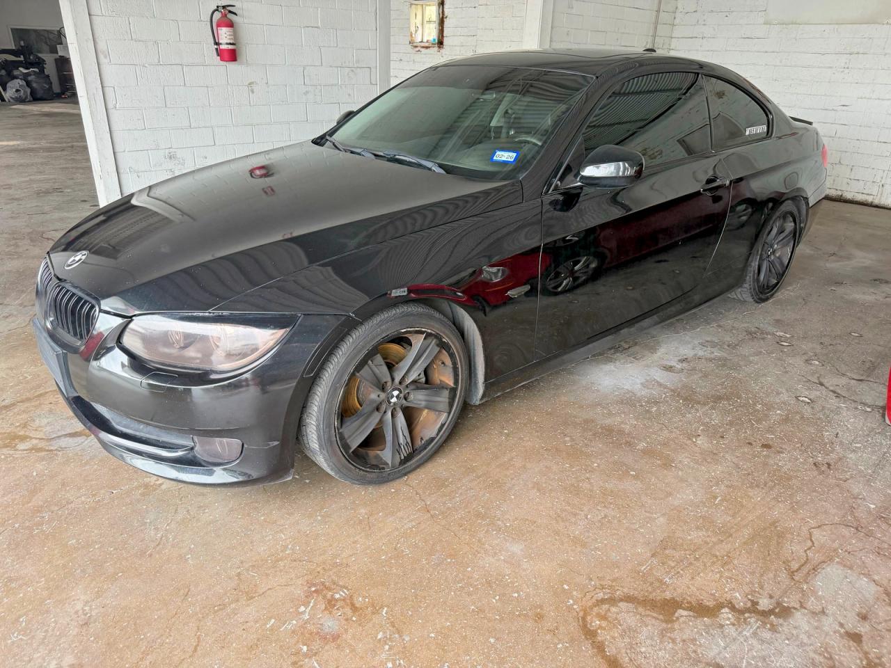 2011 Bmw 328 I Black vin: WBAKE3C50BE557478