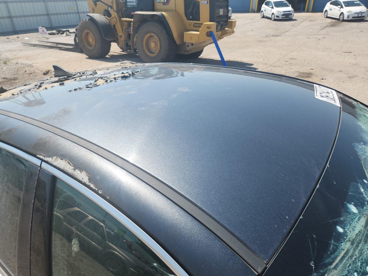 2025 Hyundai Sonata Sel Gray vin: KMHL64JA6SA449010 Damage: Roof, Severe Damage, Replacement Required