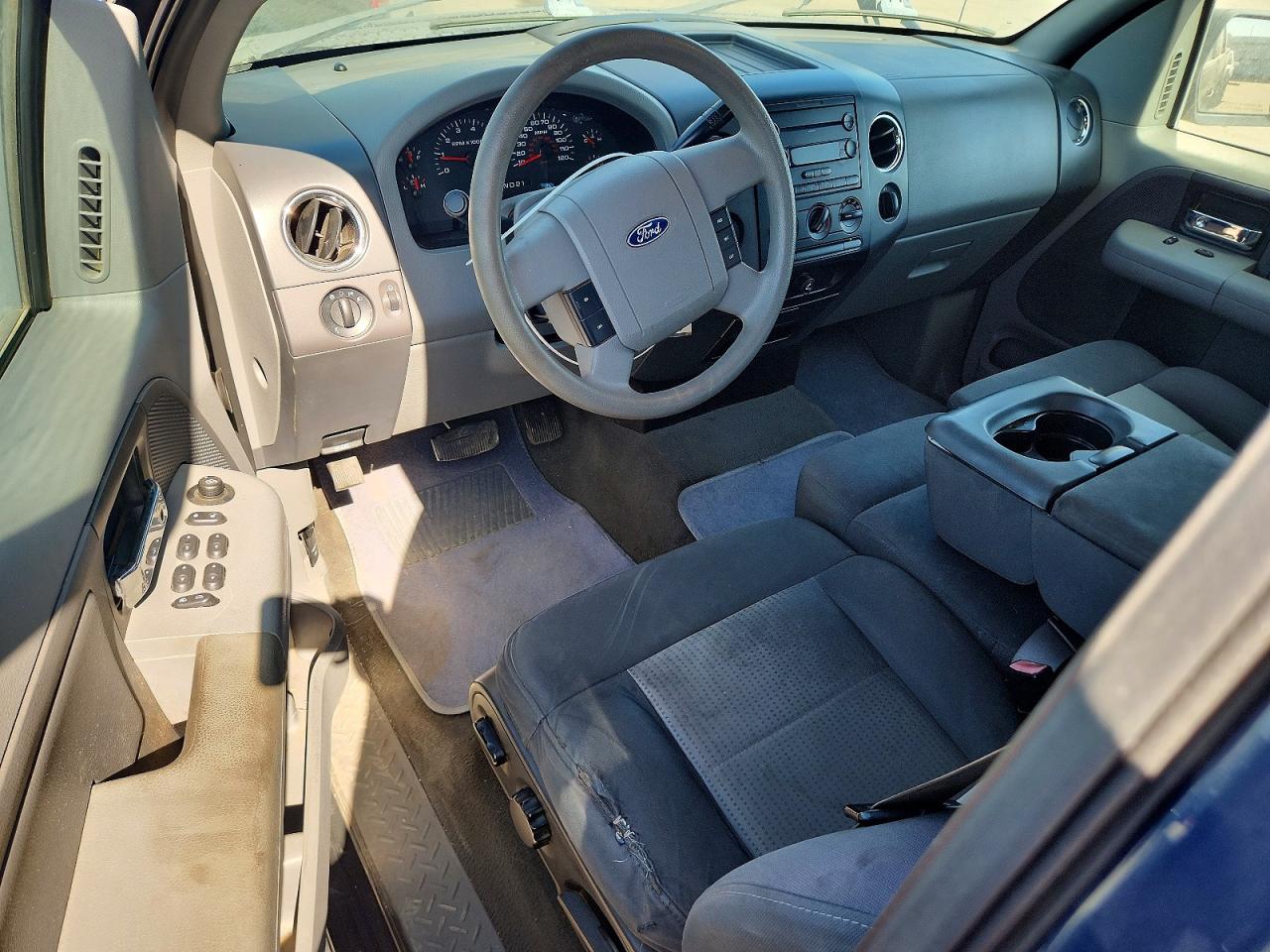 2007 Ford F150 Blue vin: 1FTPX14537NA04479