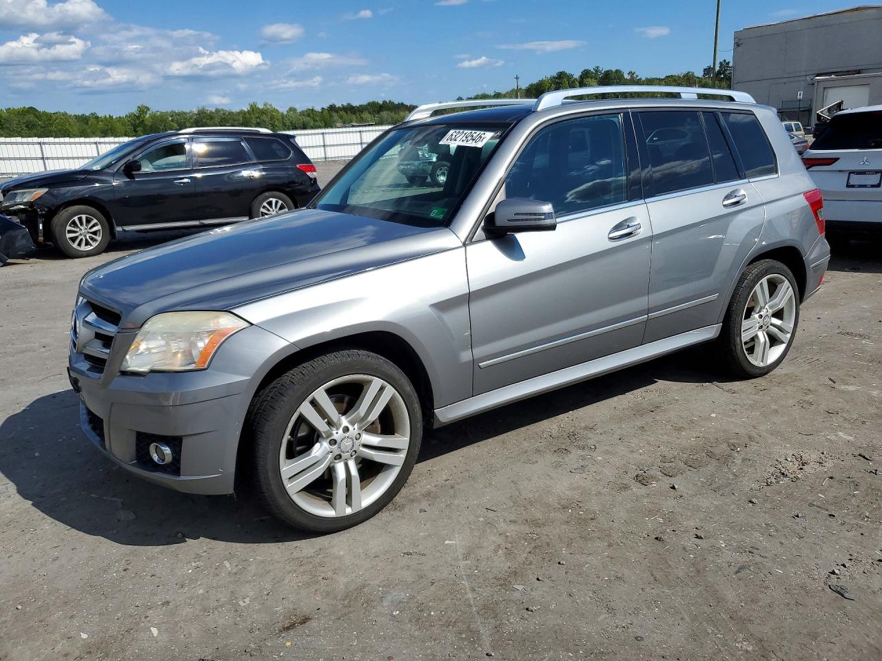 2012 Mercedes-benz Glk 350 4matic Silver vin: WDCGG8HB9CF753018