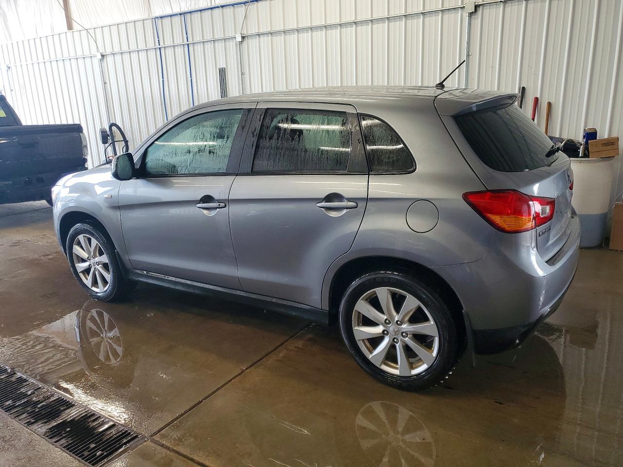 2015 Mitsubishi Outlander Sport Es Gray vin: 4A4AR3AU1FE013146