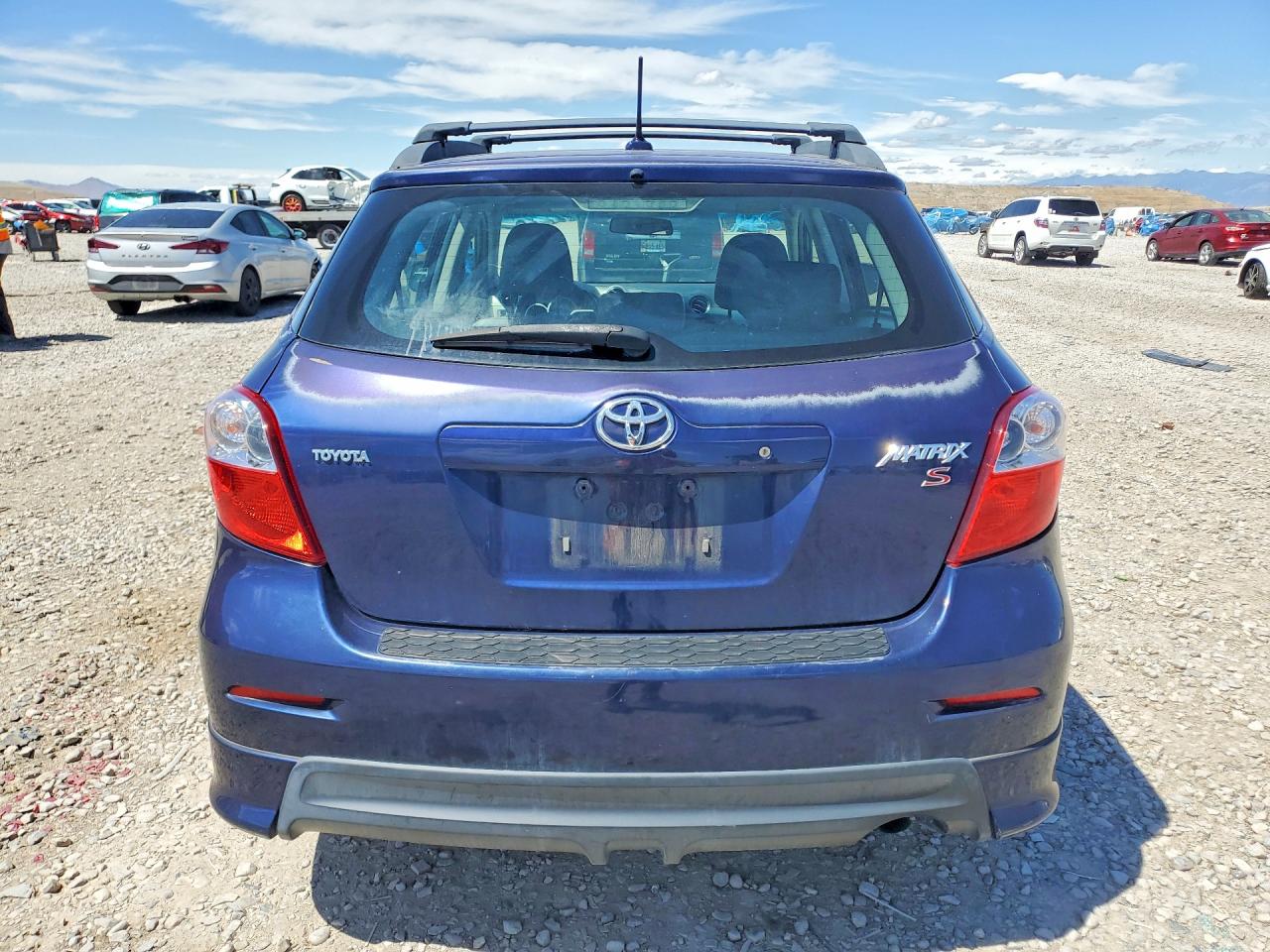 2009 Toyota Corolla Matrix S Blue vin: 2T1KE40E99C009215