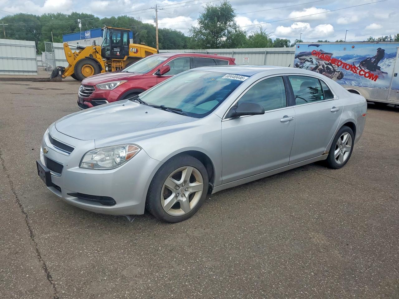 2011 Chevrolet Malibu Ls Silver vin: 1G1ZB5E10BF310111
