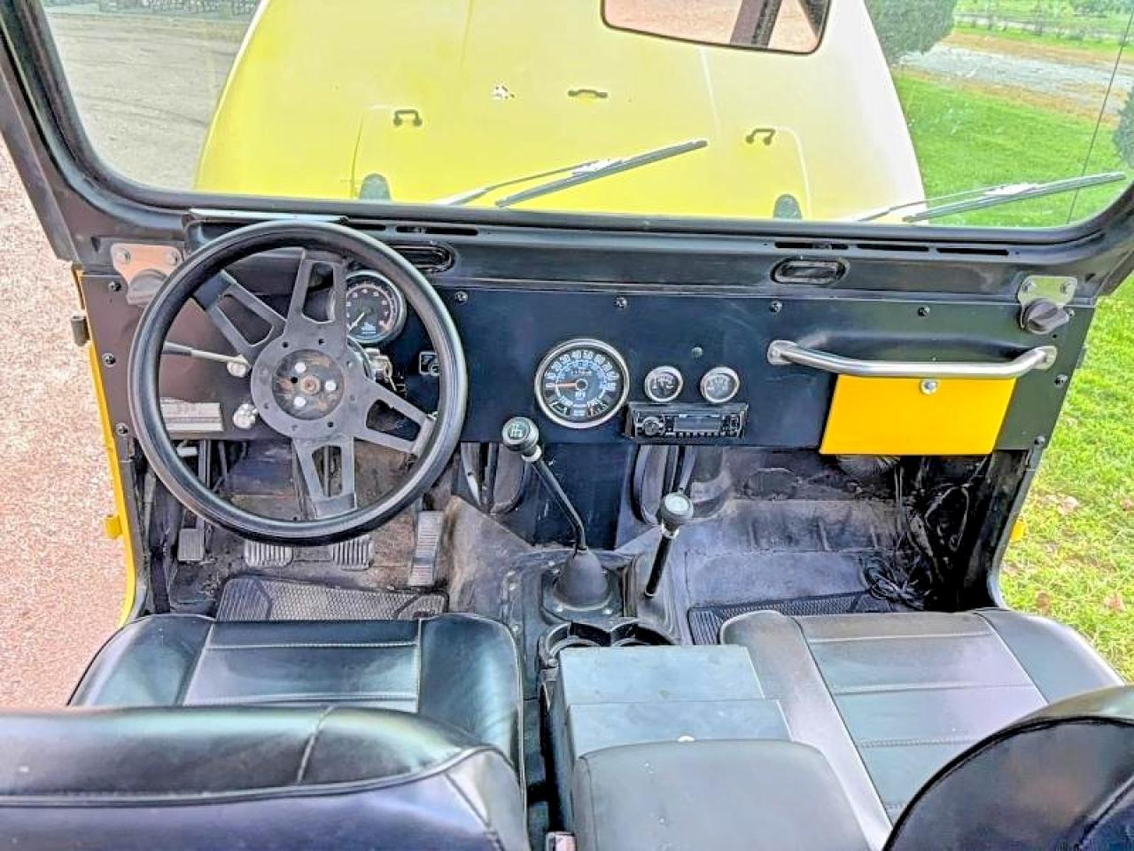 1978 Jeep Cj5 Yellow vin: J8F83AA033481