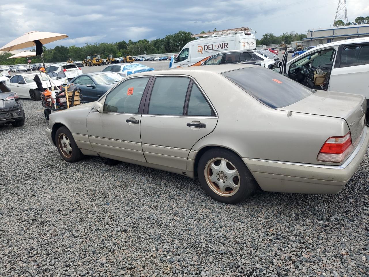 1999 Mercedes-benz S 320w Cream vin: WDBGA32G2XA414682