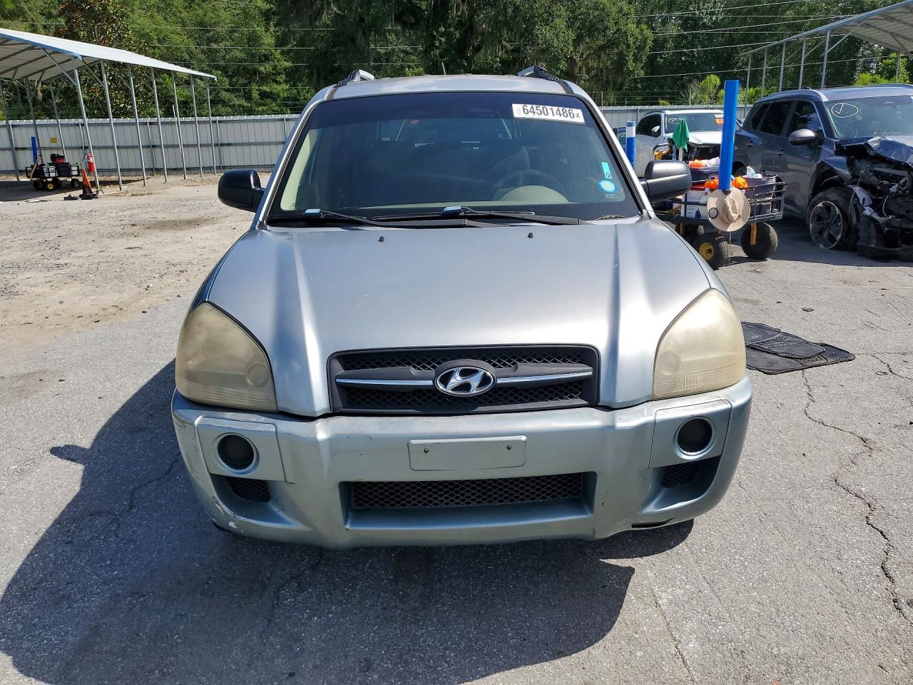 2007 Hyundai Tucson Gls Бирюзовый vin: KM8JM12B37U521631