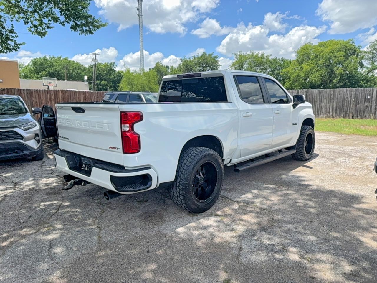 2020 Chevrolet Silverado C1500 Rst White vin: 3GCPWDED0LG425539