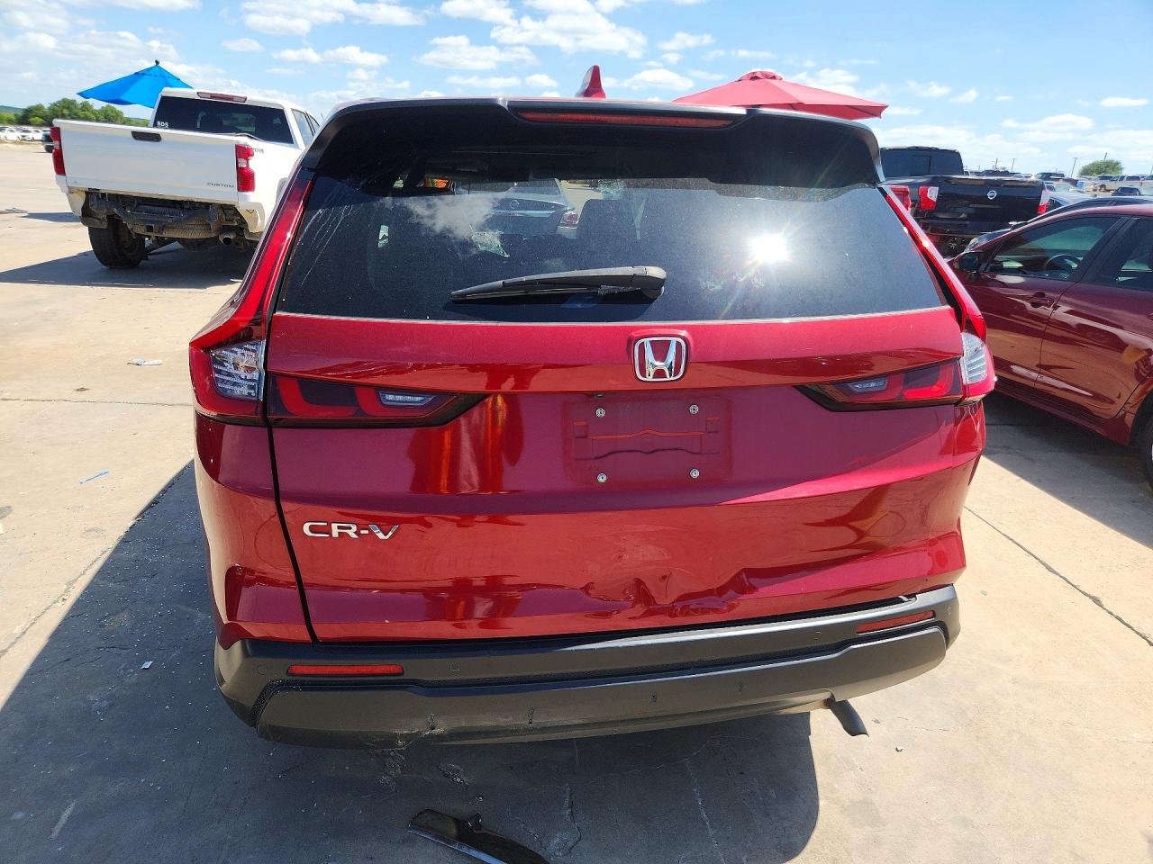 2024 Honda Cr-v Exl Бордовый vin: 5J6RS3H76RL007819