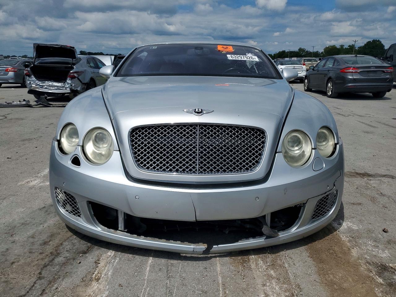 2005 Bentley Continental Gt Silver vin: SCBCR63W95C024120