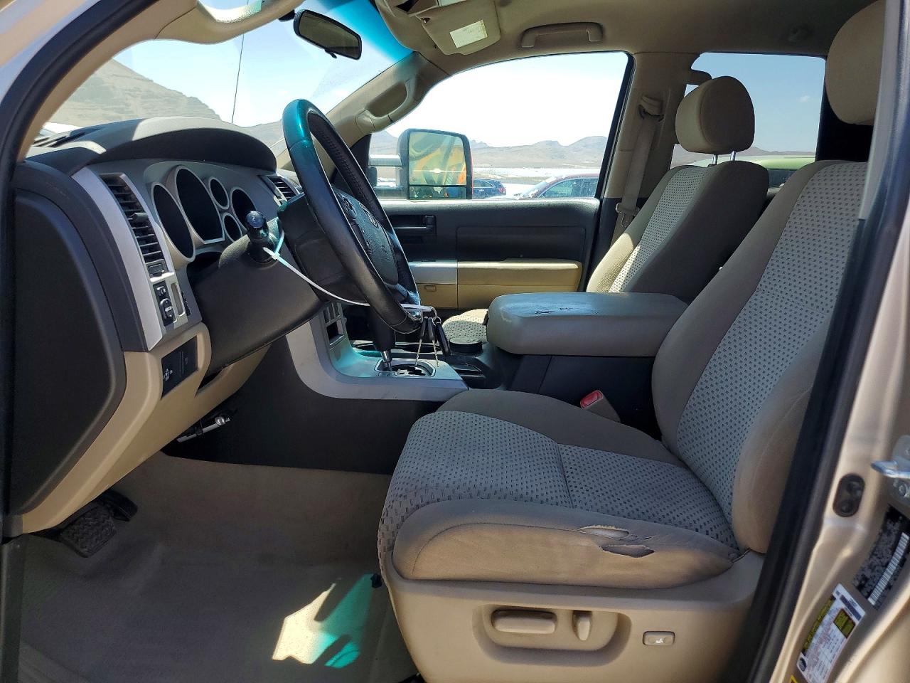2007 Toyota Tundra Sr5 Tan vin: 5TFBV54167X018014