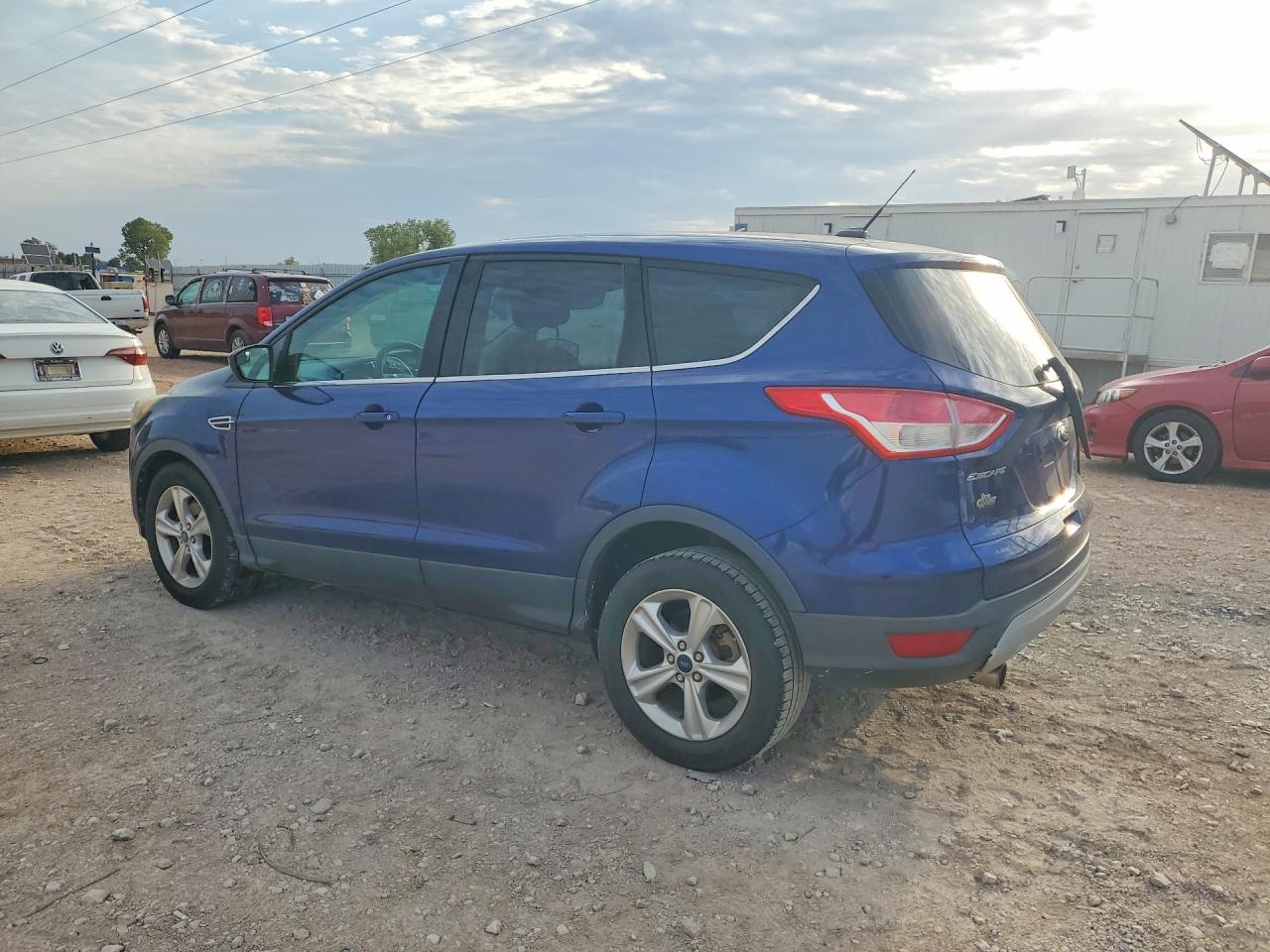 2013 Ford Escape Se Blue vin: 1FMCU0GX9DUC85280