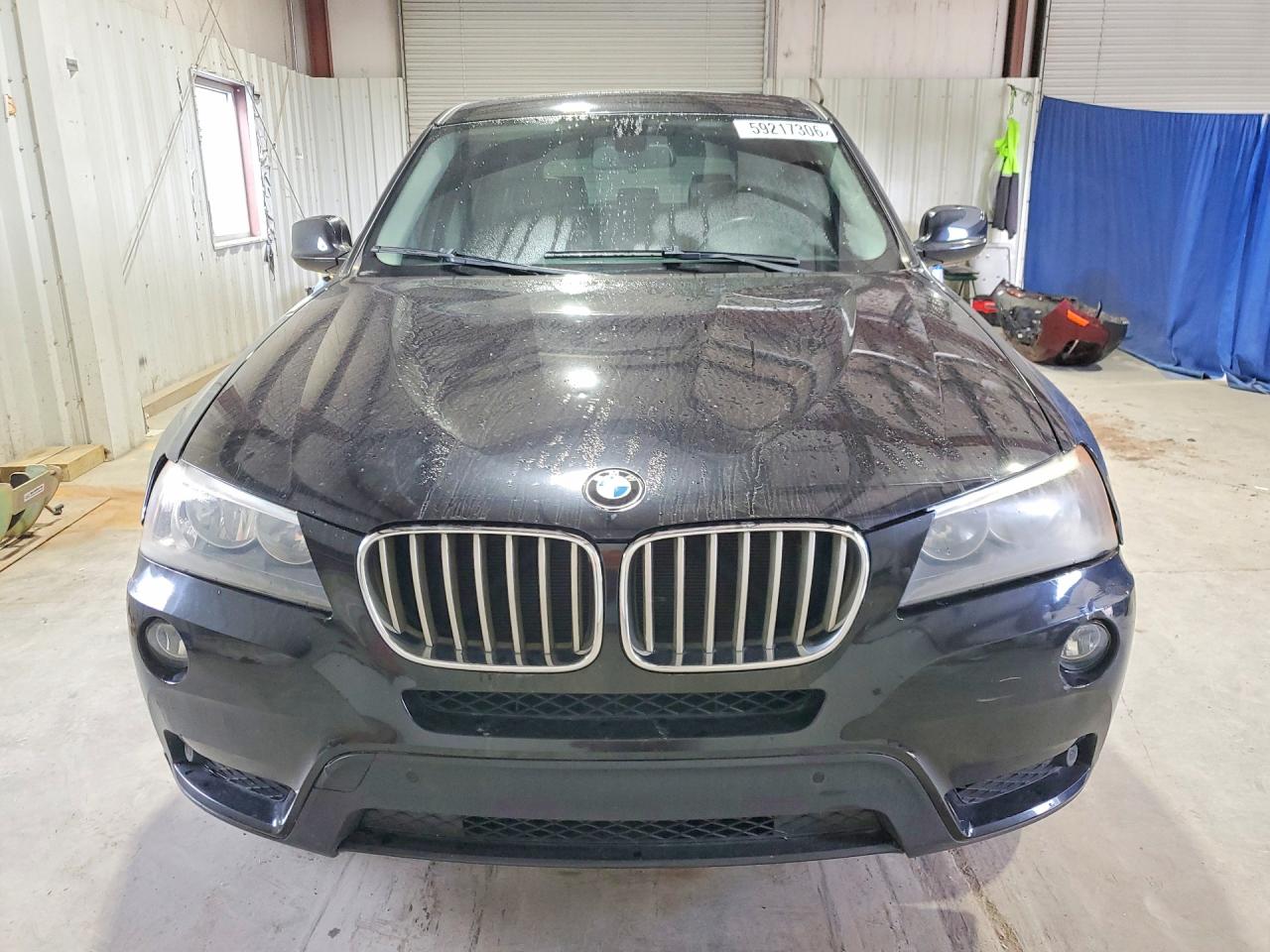 2014 Bmw X3 Xdrive28i Black vin: 5UXWX9C57E0D40787