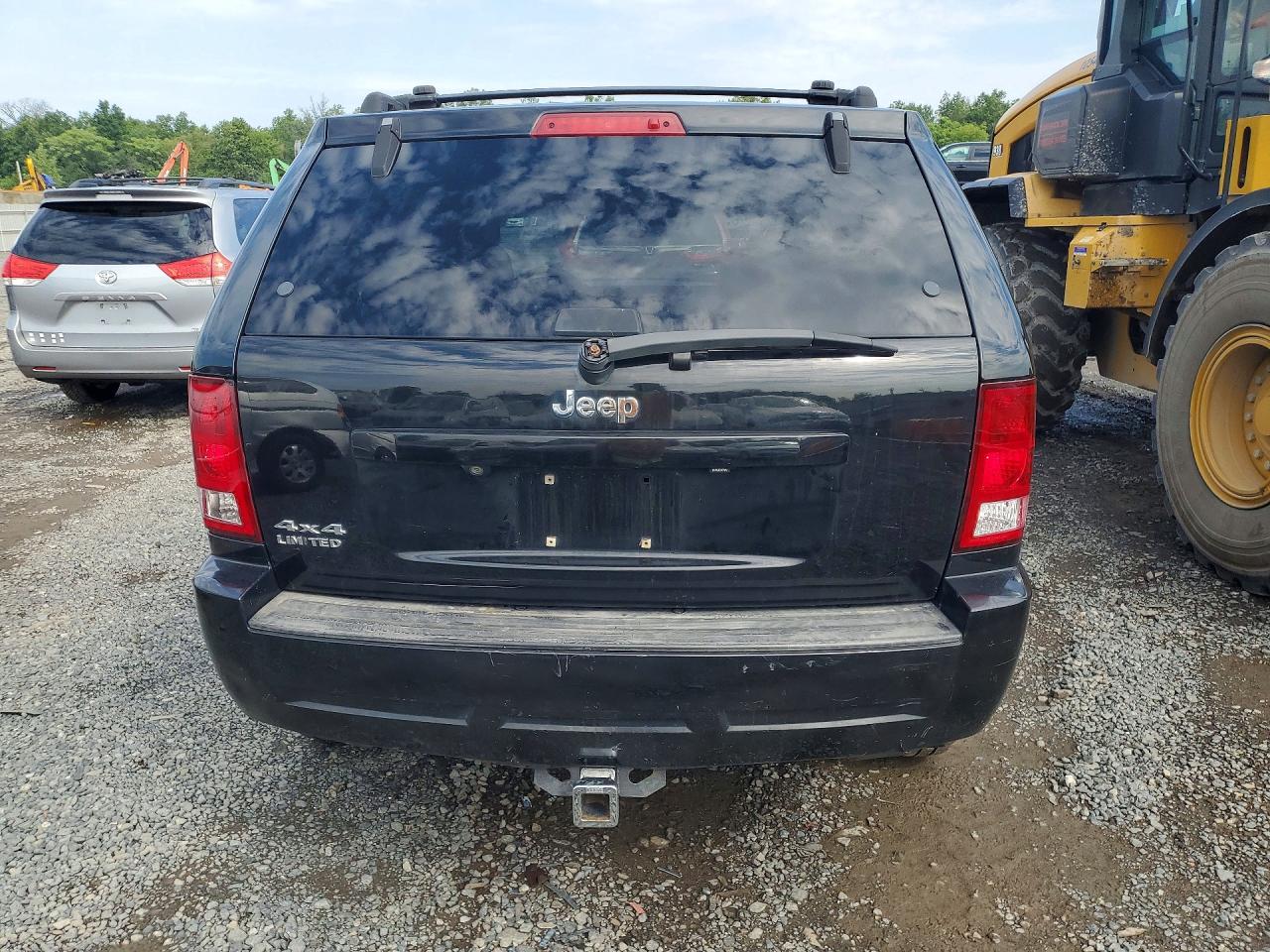 2008 Jeep Grand Cherokee Laredo Black vin: 1J8GR48K18C153698