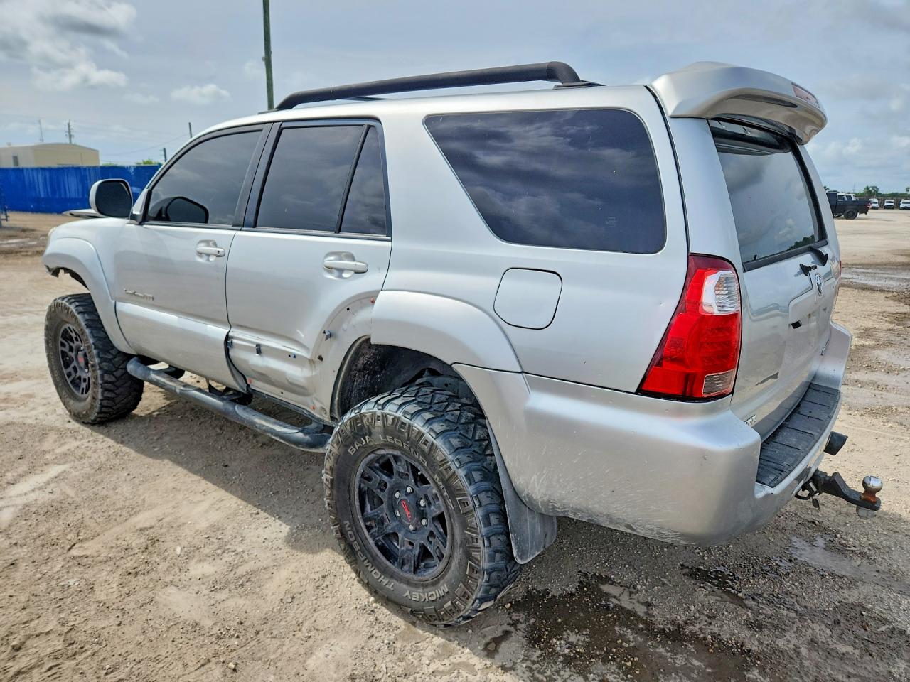 2008 Toyota 4runner Sport Edition Silver vin: JTEBU14R28K009645