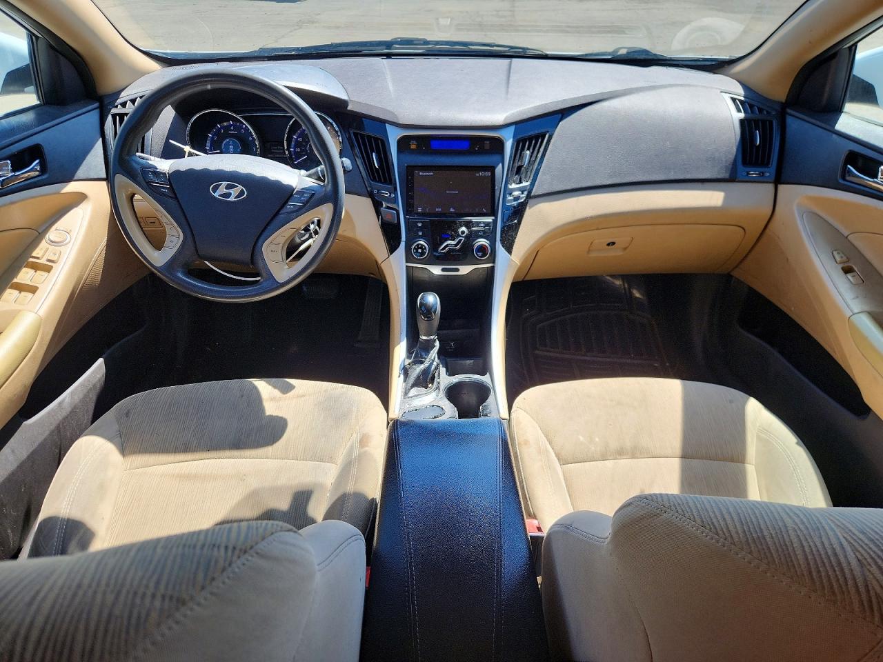 2013 Hyundai Sonata Gls White vin: 5NPEB4AC6DH785780