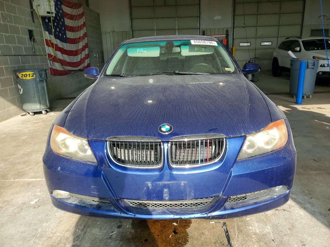 2007 Bmw 328 I Blue vin: WBAVA33527PG53605