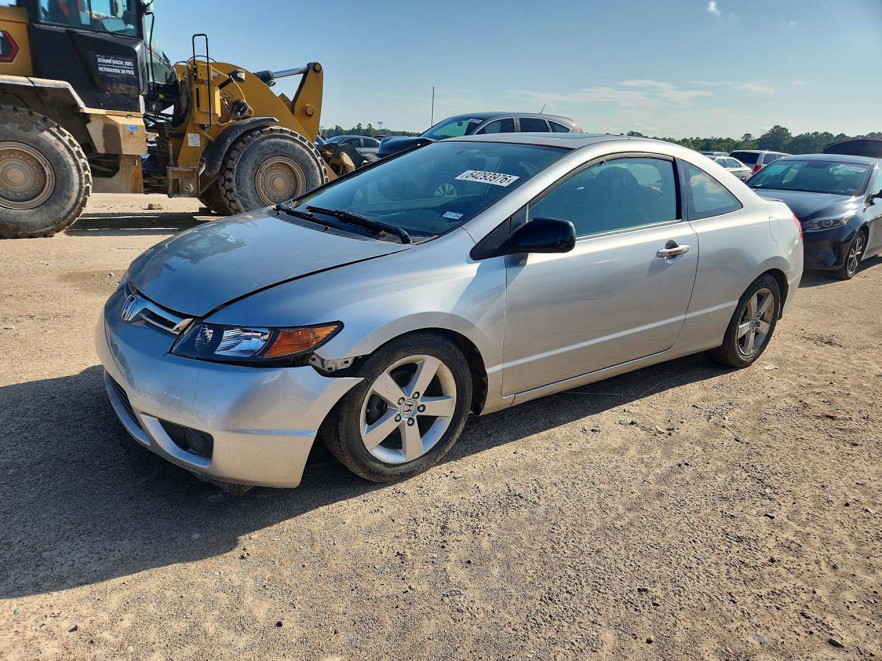 2008 Honda Civic Ex Silver vin: 2HGFG12898H562146