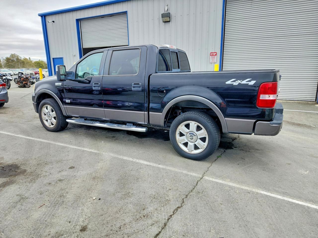 2008 Ford F150 Supercrew Black vin: 1FTPW14508KD88355