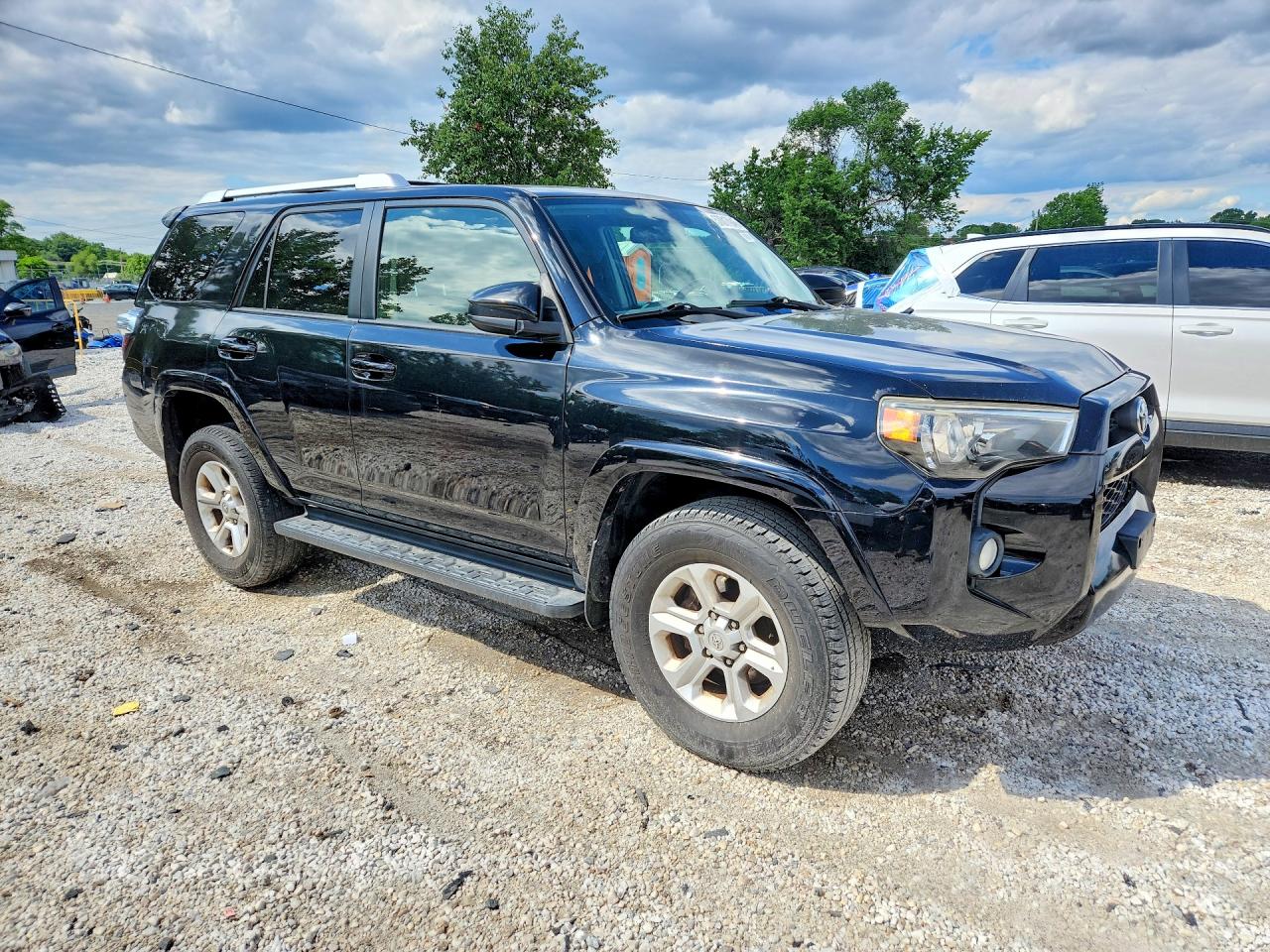 2014 Toyota 4runner Sr5 Black vin: JTEBU5JR7E5170076