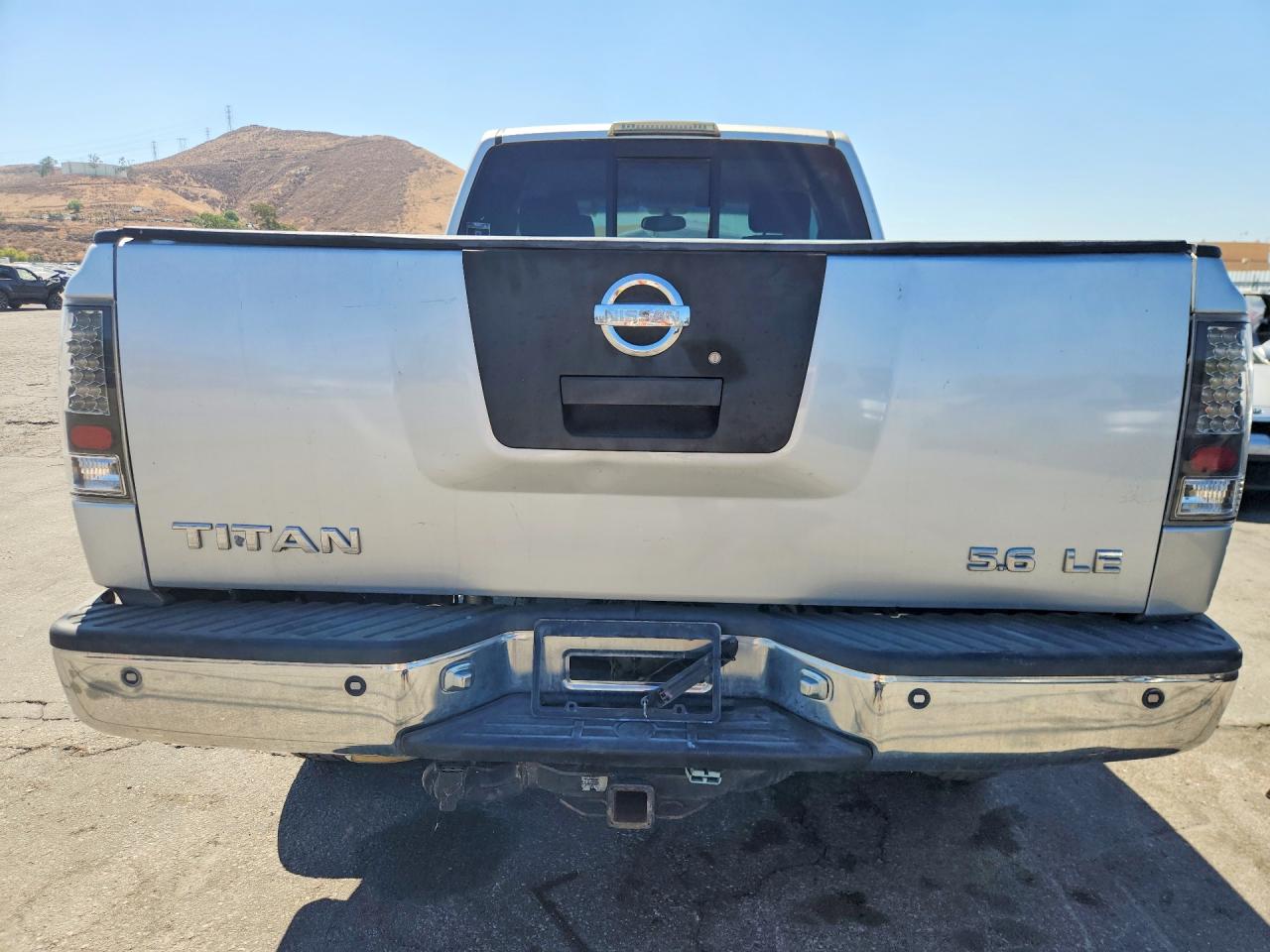 2004 Nissan Titan Xe Silver vin: 1N6AA06A64N526785