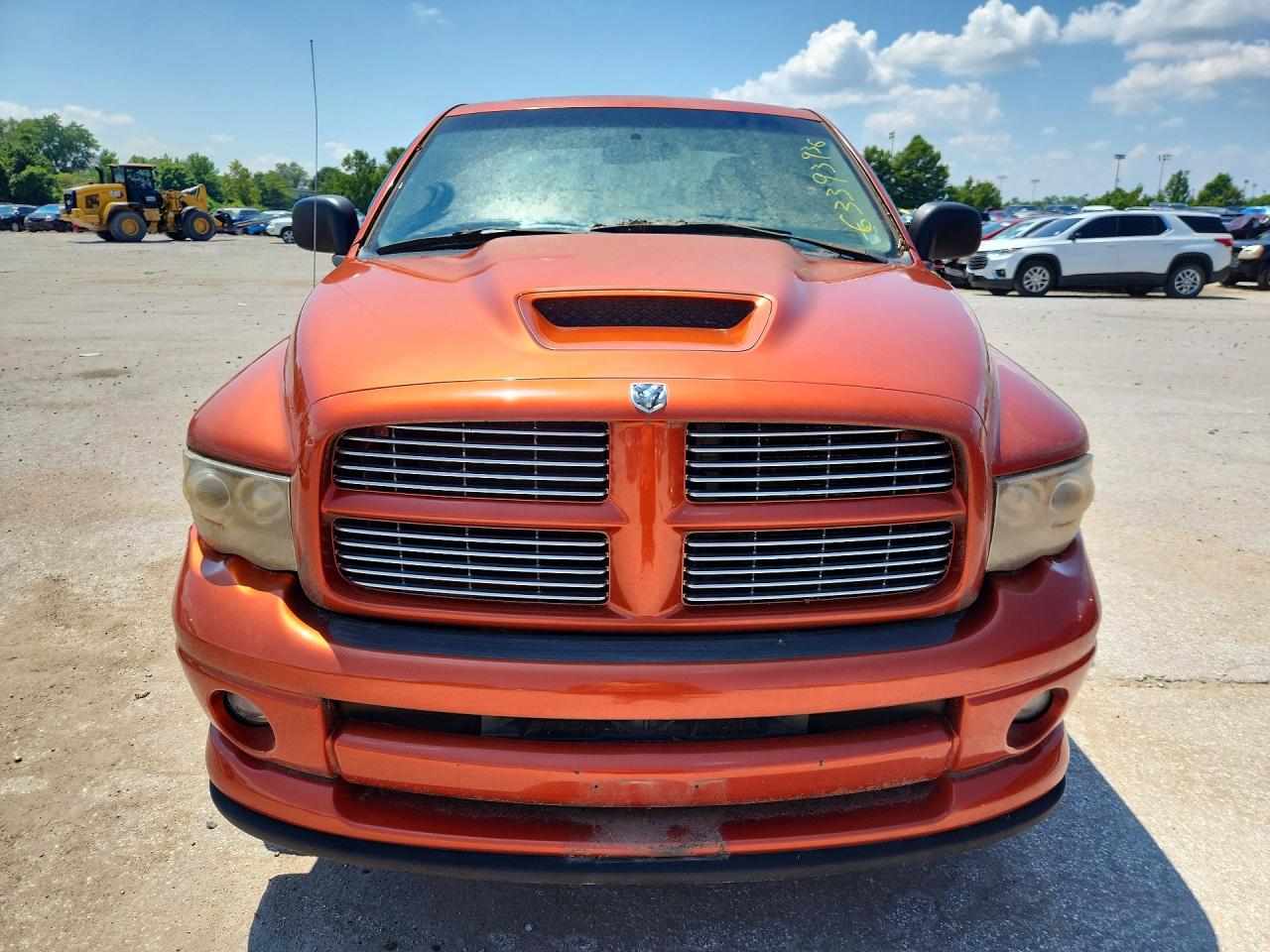 2005 Dodge Ram 1500 St Orange vin: 1D7HU18D05J588395