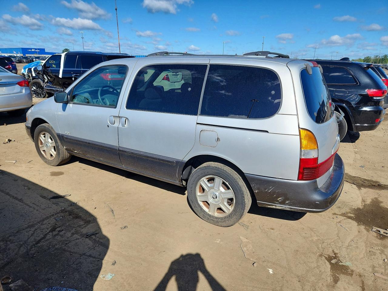 2001 Mercury Villager Sport Silver vin: 4M2ZV12T61DJ17303