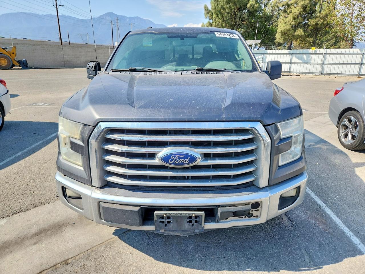 2015 Ford F150 Supercrew Gray vin: 1FTEW1CG6FFA10962