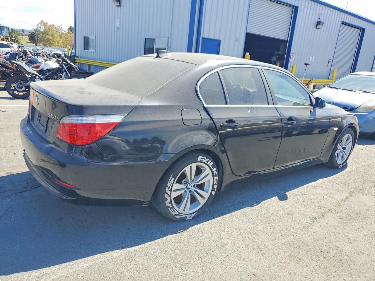 2009 Bmw 528 I Black vin: WBANU53559C121145