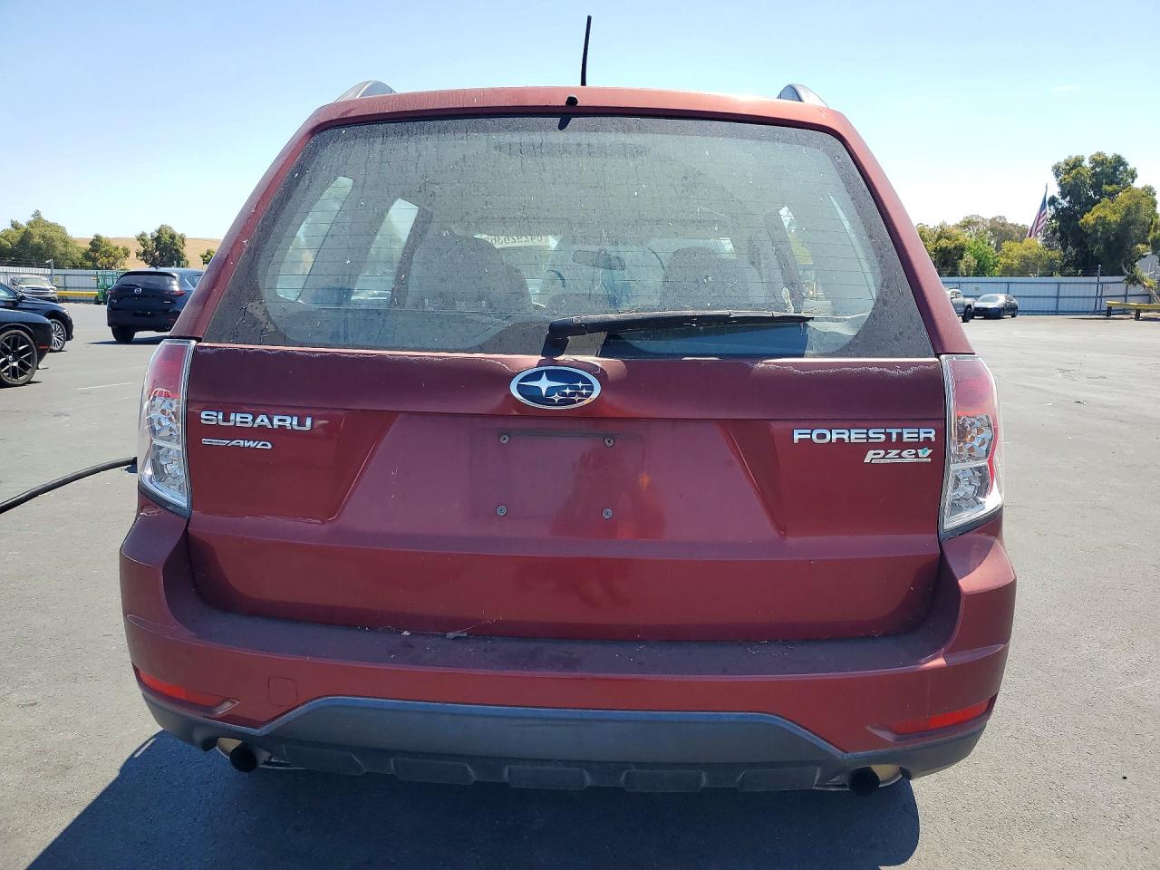 2010 Subaru Forester Xs Red vin: JF2SH6BC1AH766481