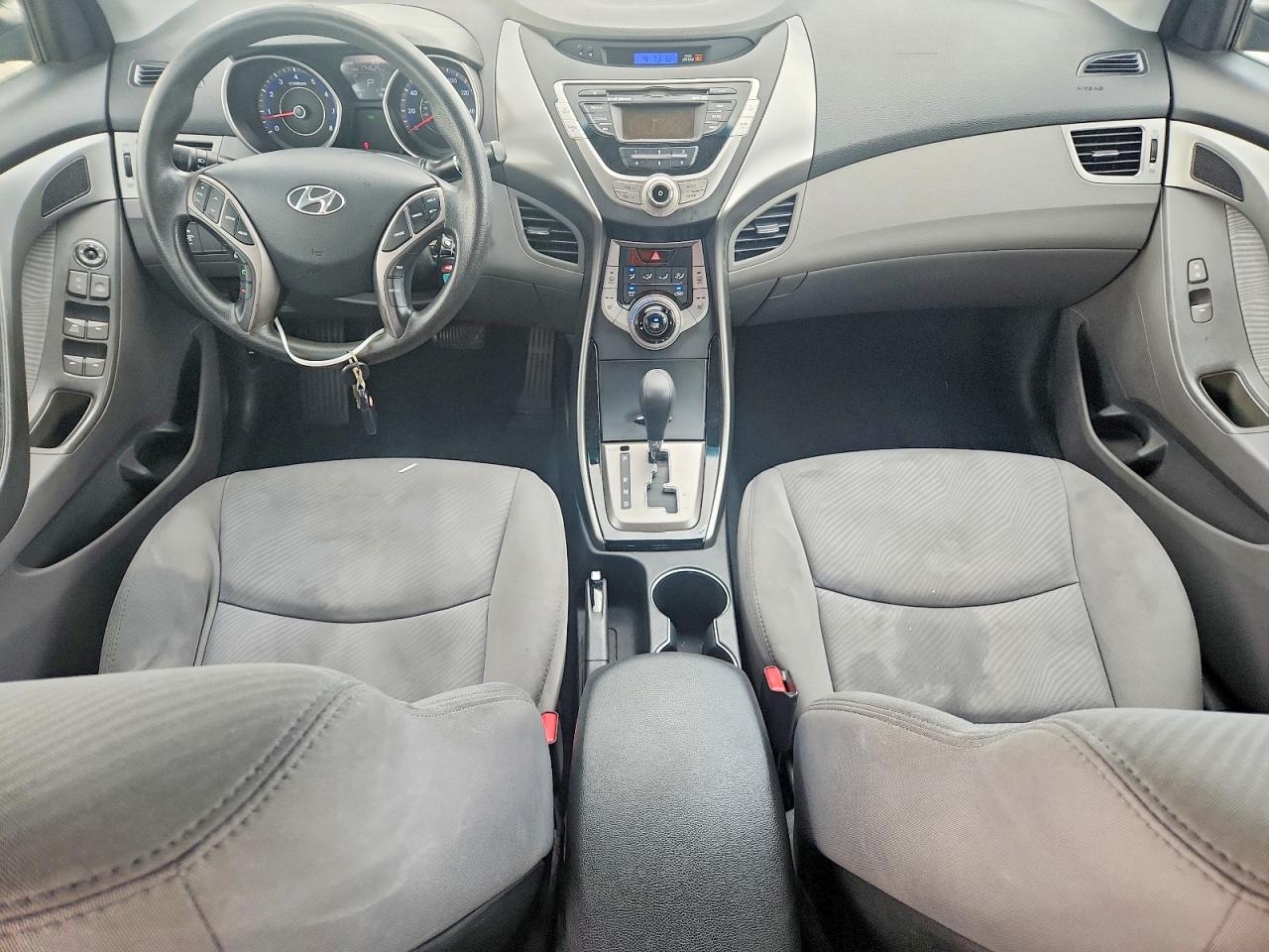 2013 Hyundai Elantra Gls Silver vin: KMHDH4AE6DU660825