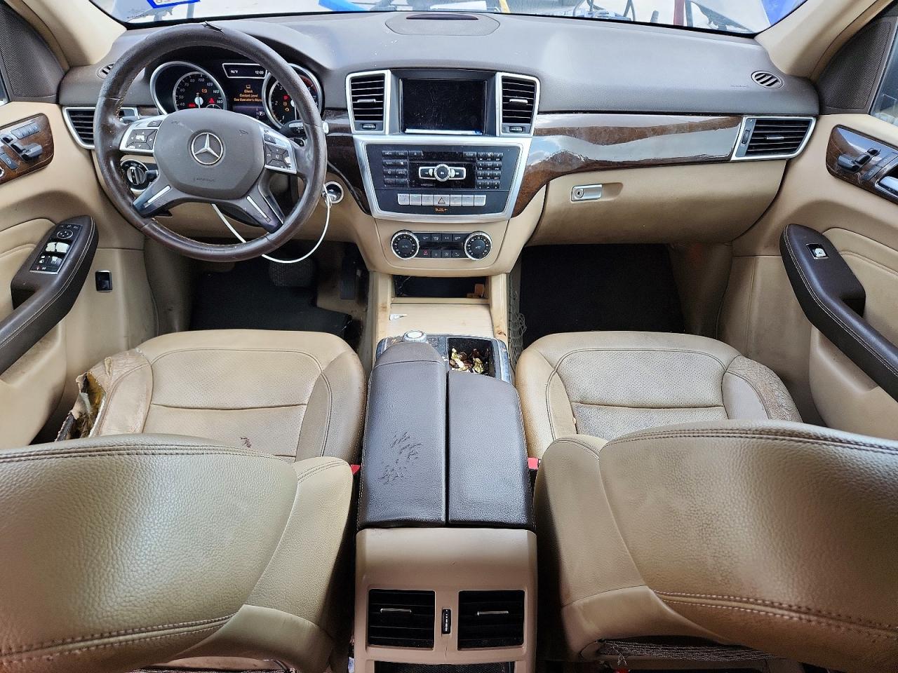 2015 Mercedes-benz Ml 250 Bluetec Tan vin: 4JGDA0EB7FA535303
