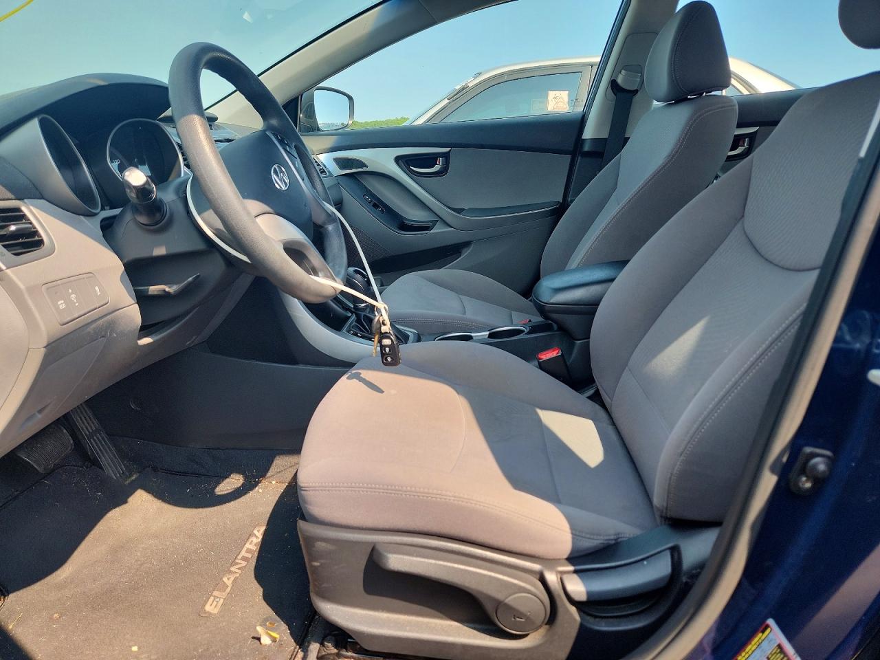 2015 Hyundai Elantra Se Синий vin: KMHDH4AEXFU353645