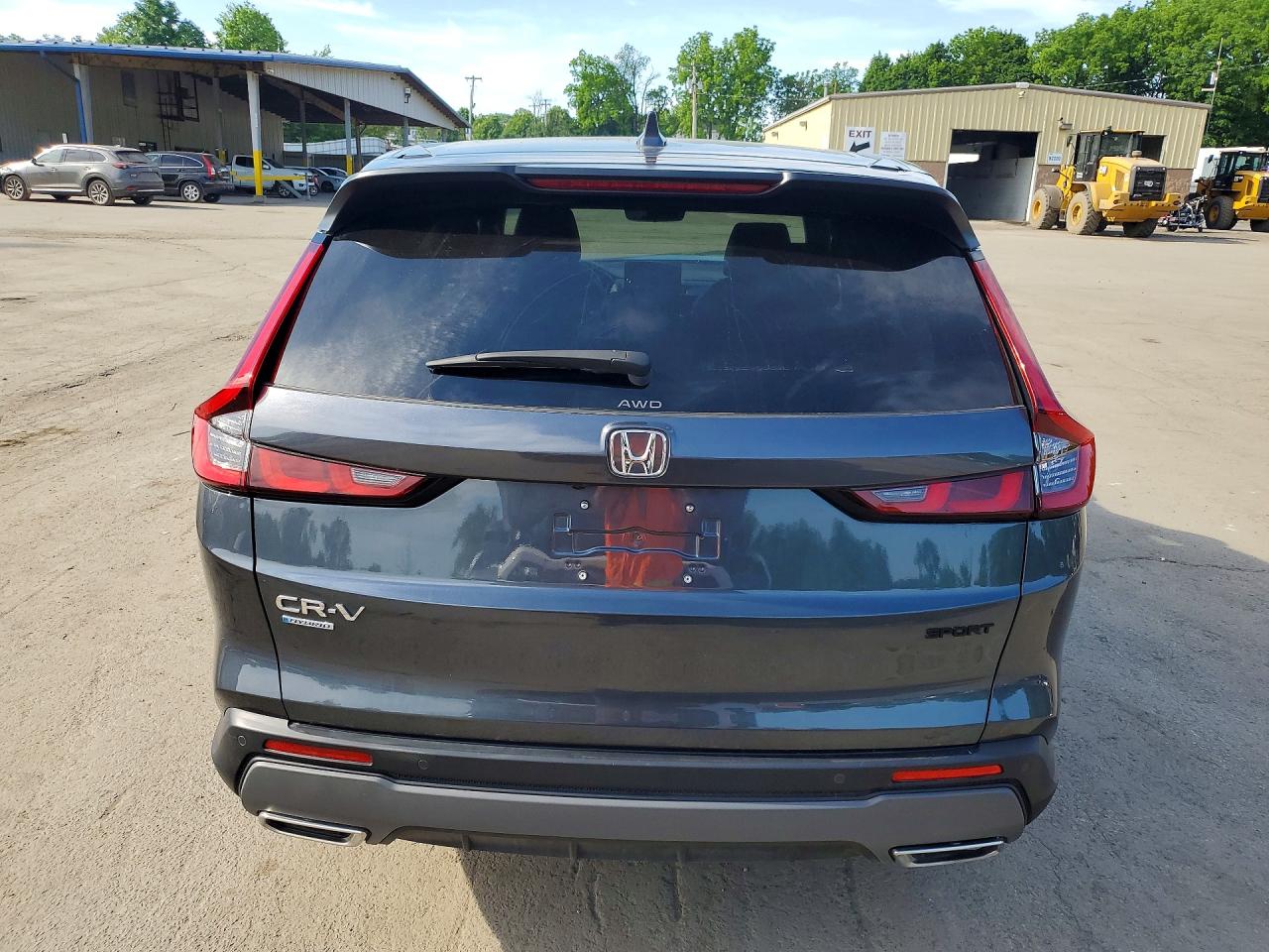 2025 Honda Cr-v Sport-l Gray vin: 2HKRS6H8XSH808201